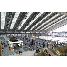 Estrutura de aço do aeroporto de design de hall de armação de espaço pré -fabricada